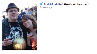 Illustration for article titled A Lot of People Thought Oprah Was Whitney Houston on Facebook